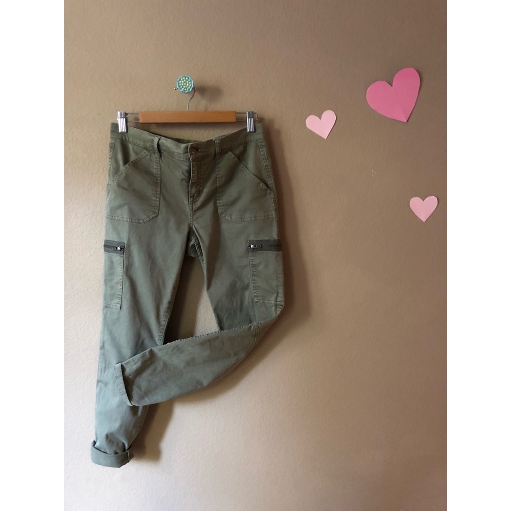 Madewell Green Cargo Pants